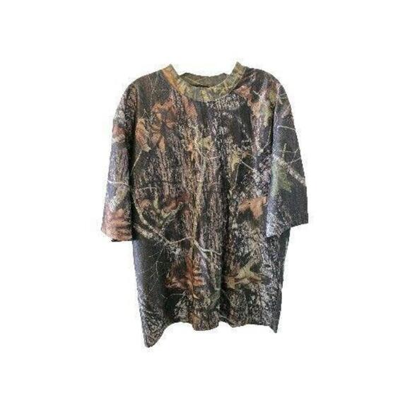 Red Head Prairie Camouflage Men's T-Shirt Short Sleeve Crew Neck‎ Size L AB-130 - Picture 1 of 6